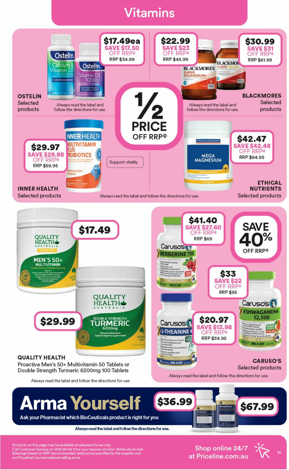 Priceline Pharmacy Catalogues from 18 June