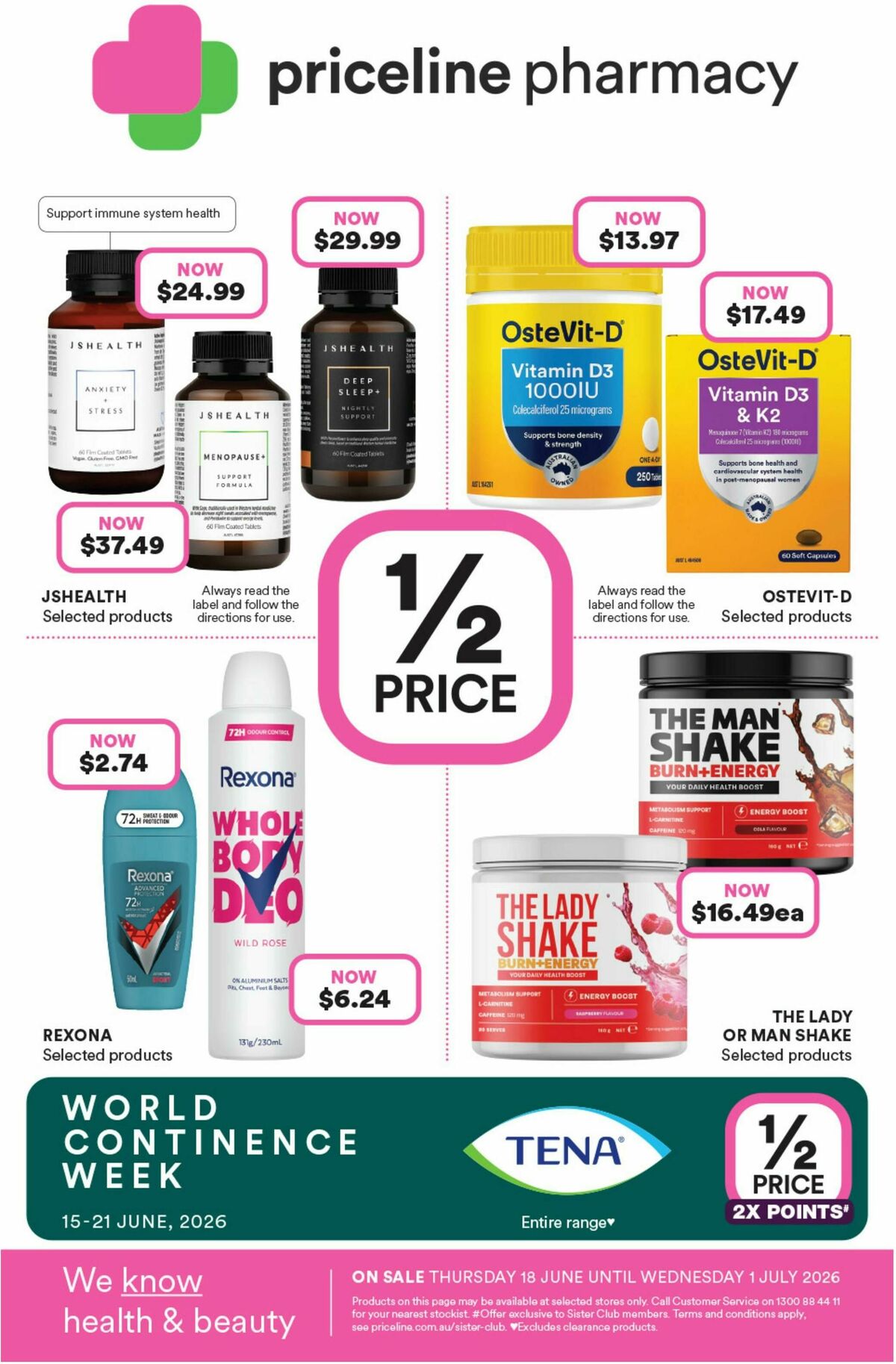 Priceline Pharmacy Catalogues from 18 June