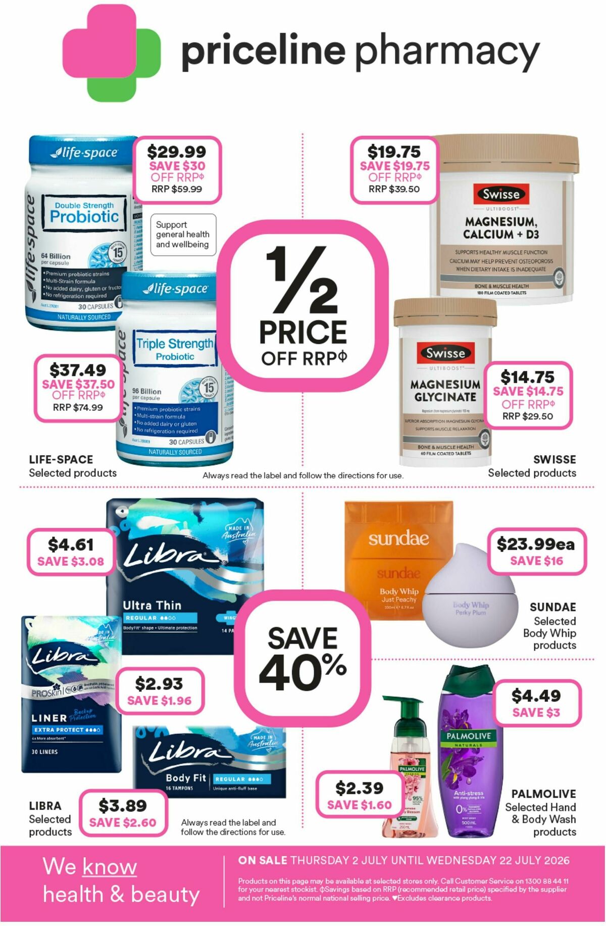 Priceline Pharmacy Catalogues from 2 July