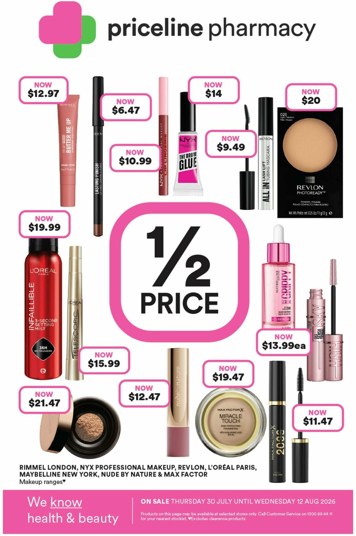 Priceline Pharmacy Catalogues from 30 July
