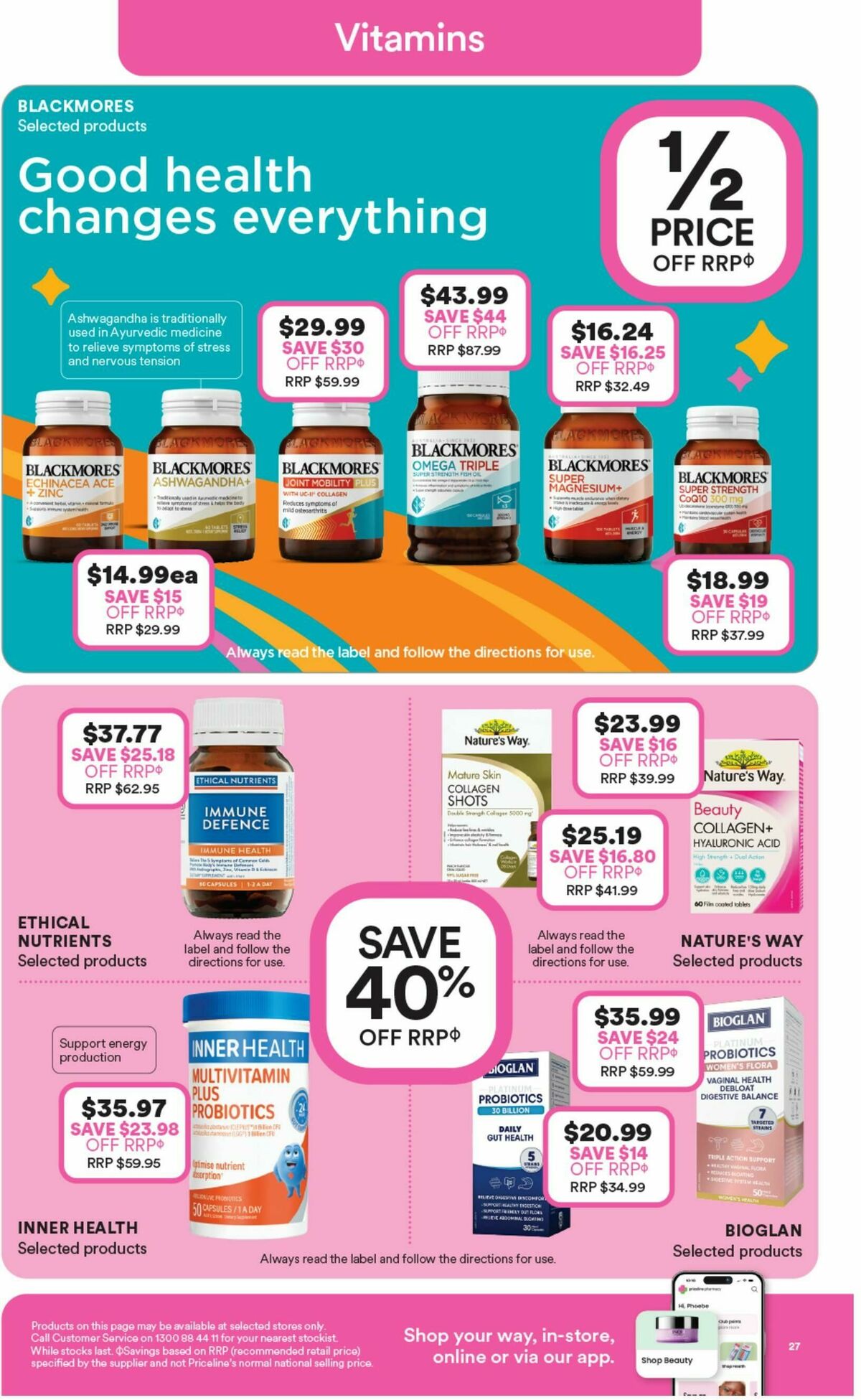 Priceline Pharmacy Catalogues from 30 July