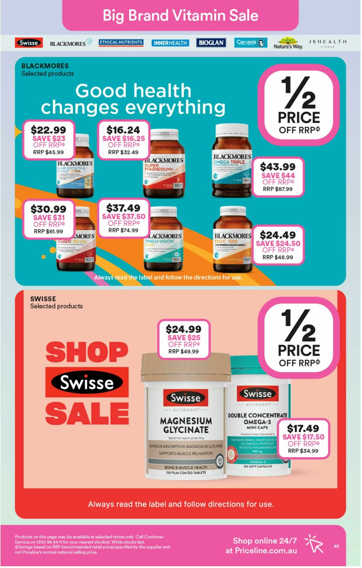 Priceline Pharmacy Catalogues from 13 August
