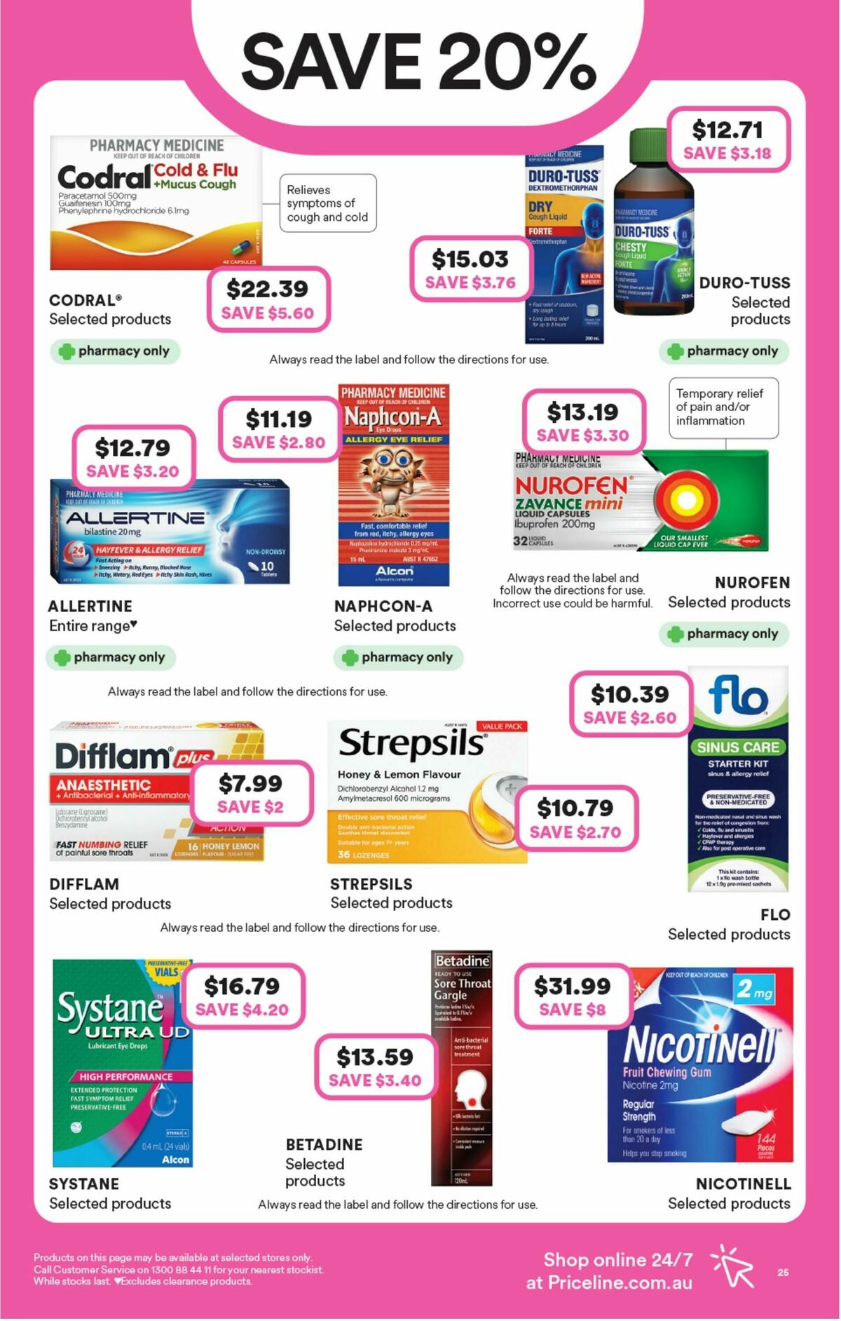 Priceline Pharmacy Catalogues from 27 August