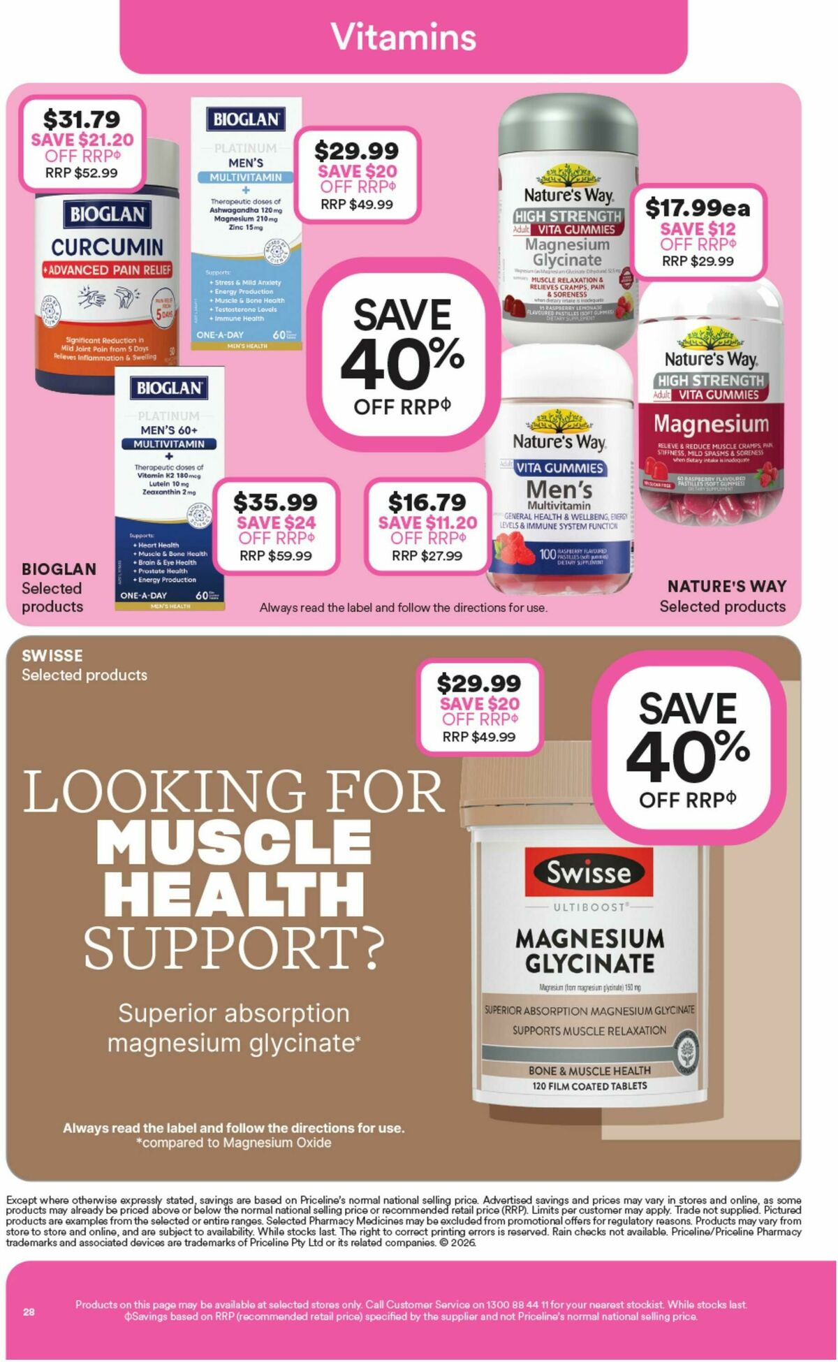 Priceline Pharmacy Catalogues from 27 August