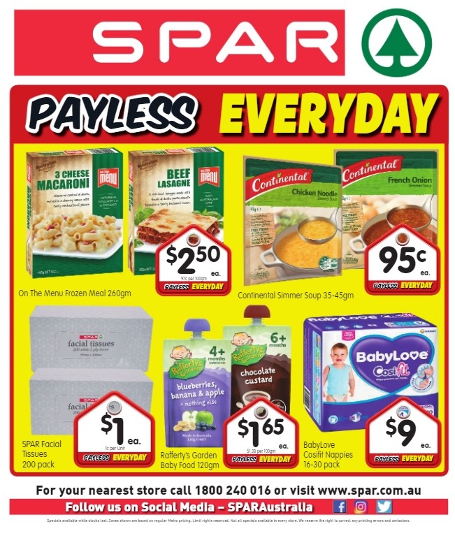 Spar Catalogues from 31 July