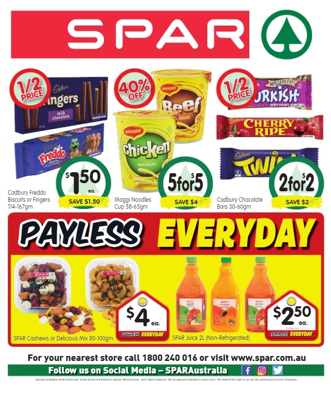 Spar Catalogues from 11 September
