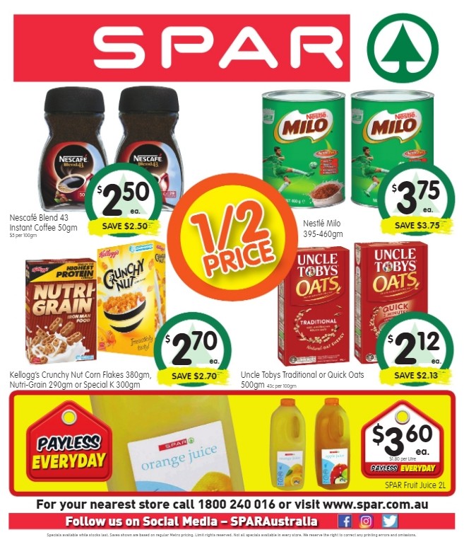 Spar Catalogues from 2 October