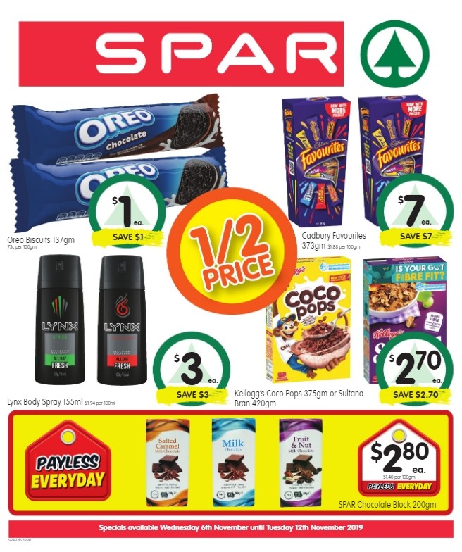 Spar Catalogues from 6 November
