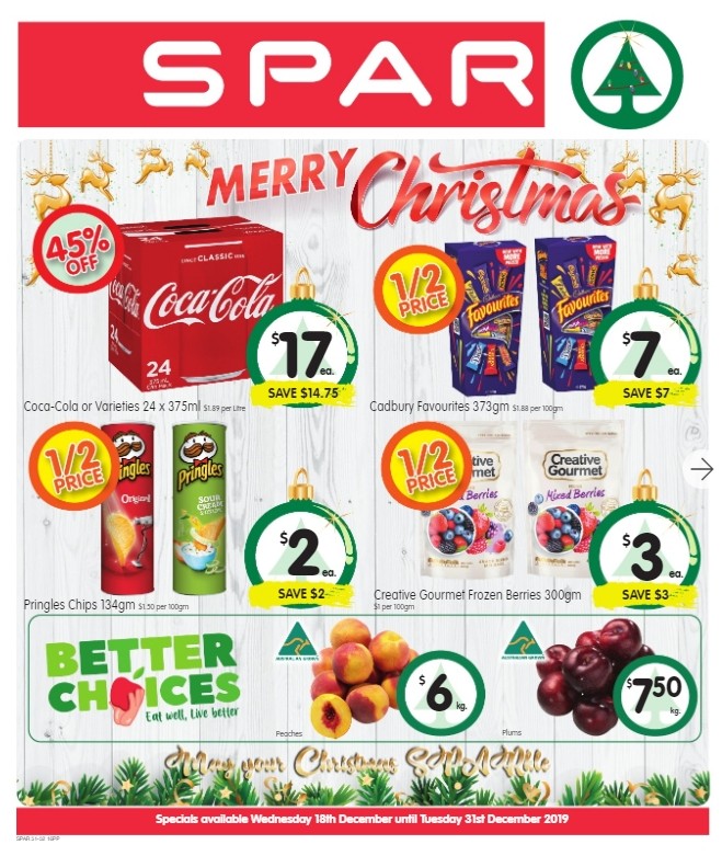 Spar Catalogues from 18 December