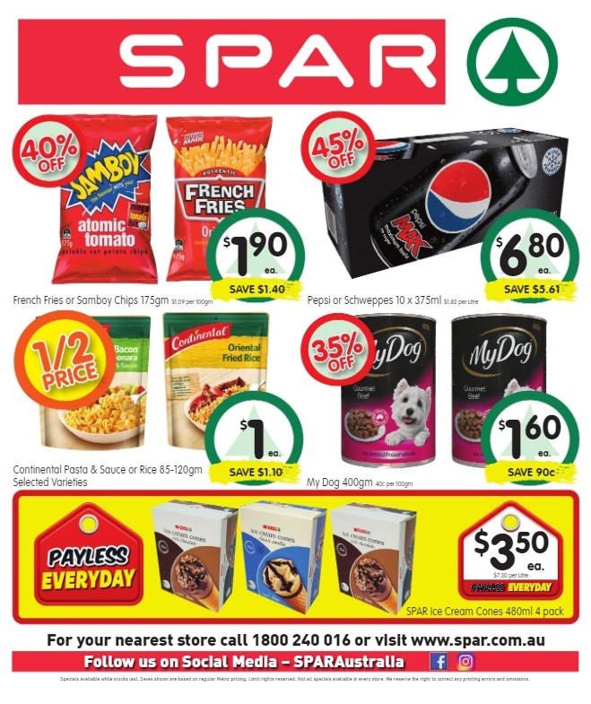 Spar Catalogues from 8 January
