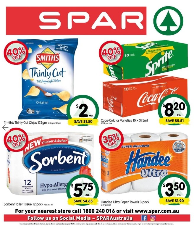 Spar Catalogues from 15 January