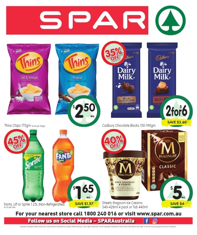 Spar Catalogues from 29 January
