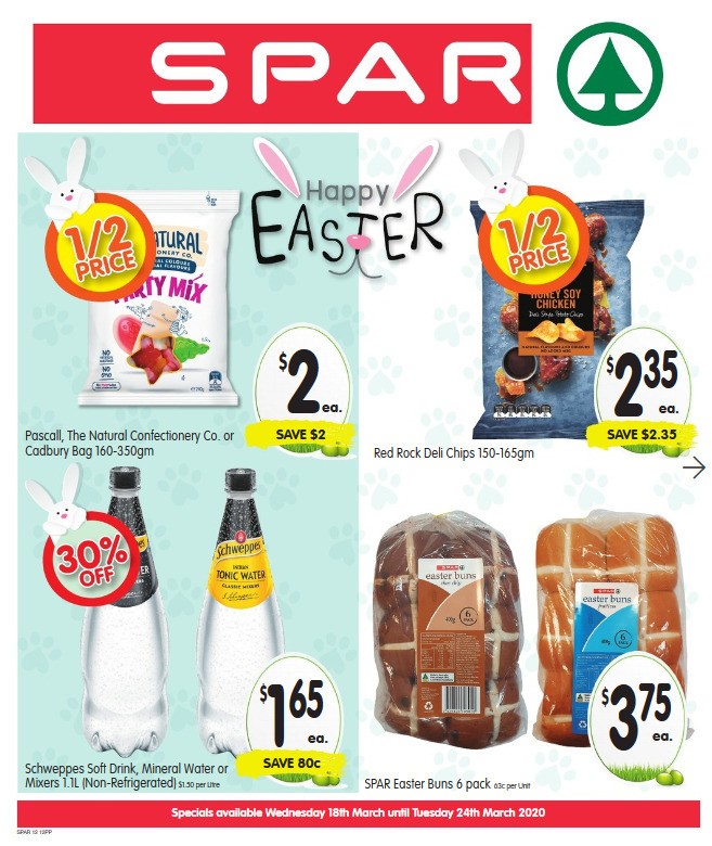 Spar Catalogues from 18 March