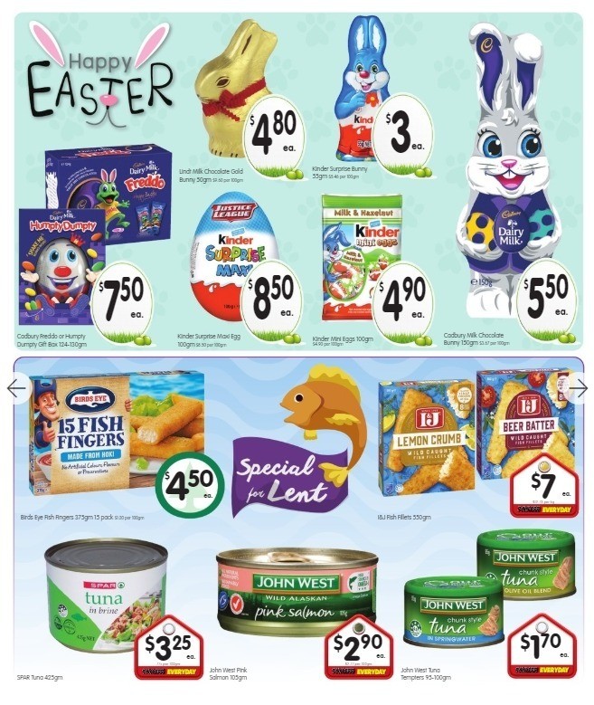 Spar Catalogues from 25 March