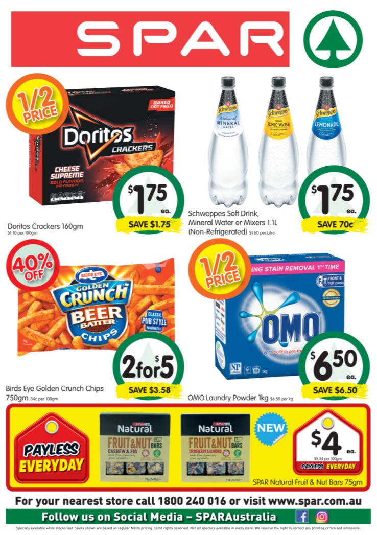 Spar Catalogues from 1 July