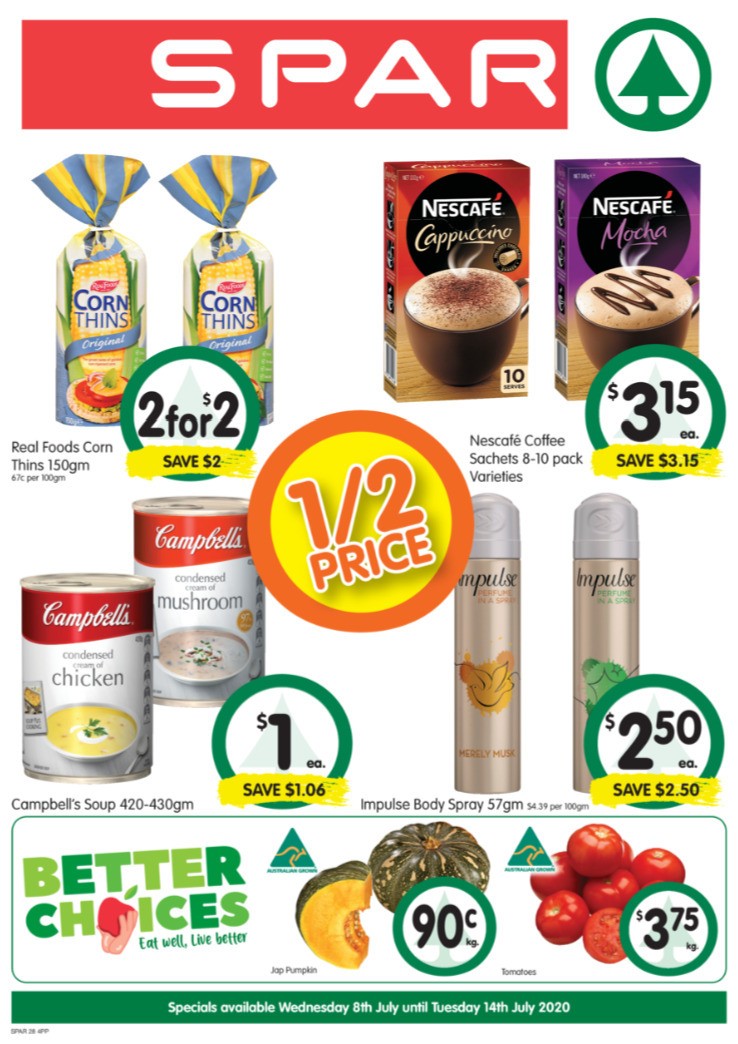 Spar Catalogues from 8 July