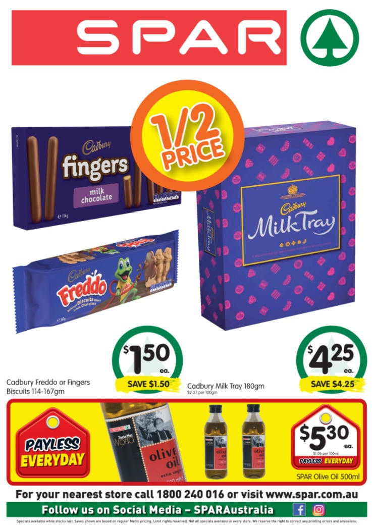 Spar Catalogues from 22 July