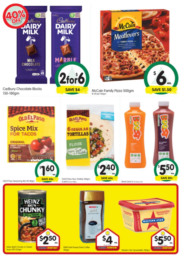 Spar Catalogues from 5 August