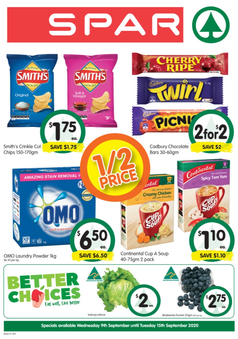 Spar Catalogues from 9 September