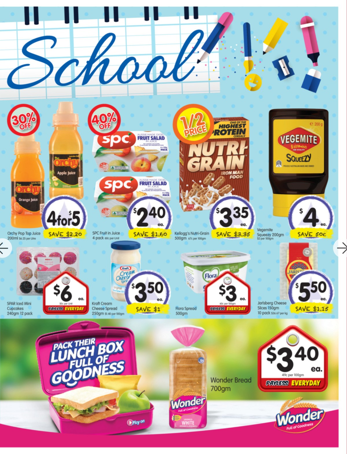 Spar Catalogues from 20 January
