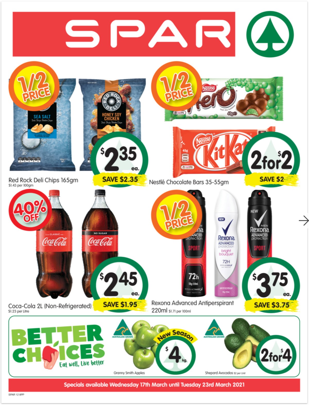 Spar Catalogues from 17 March
