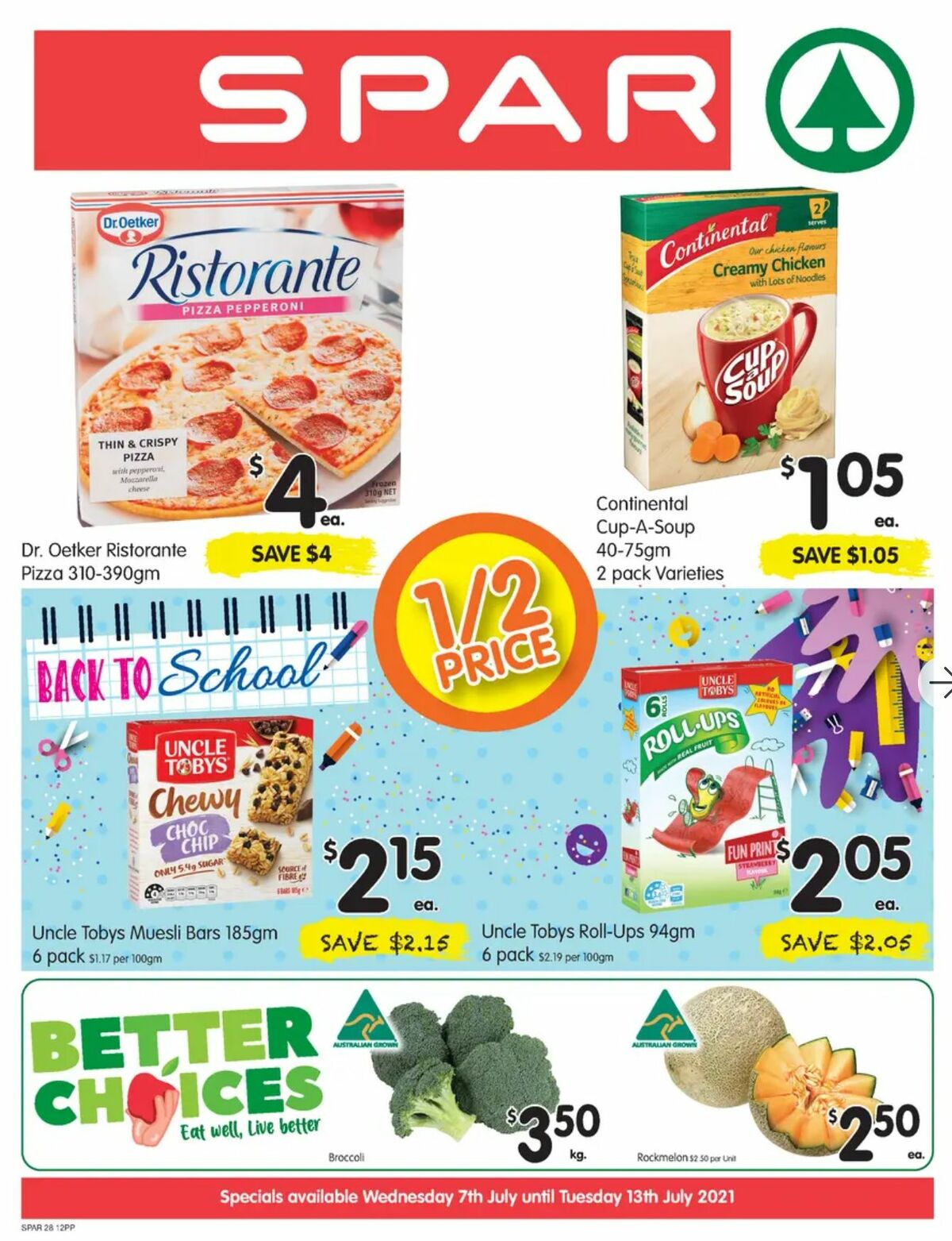 Spar Catalogues from 7 July