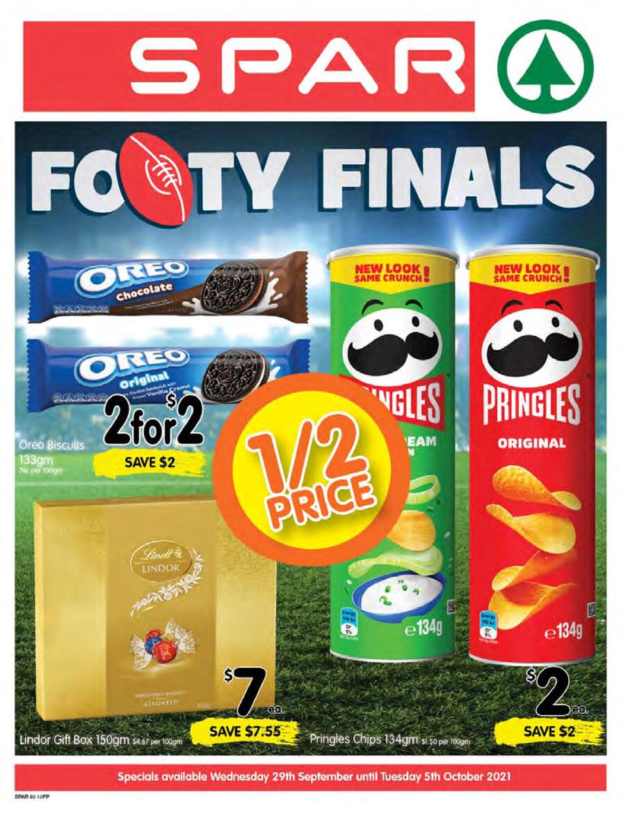 Spar Catalogues from 29 September