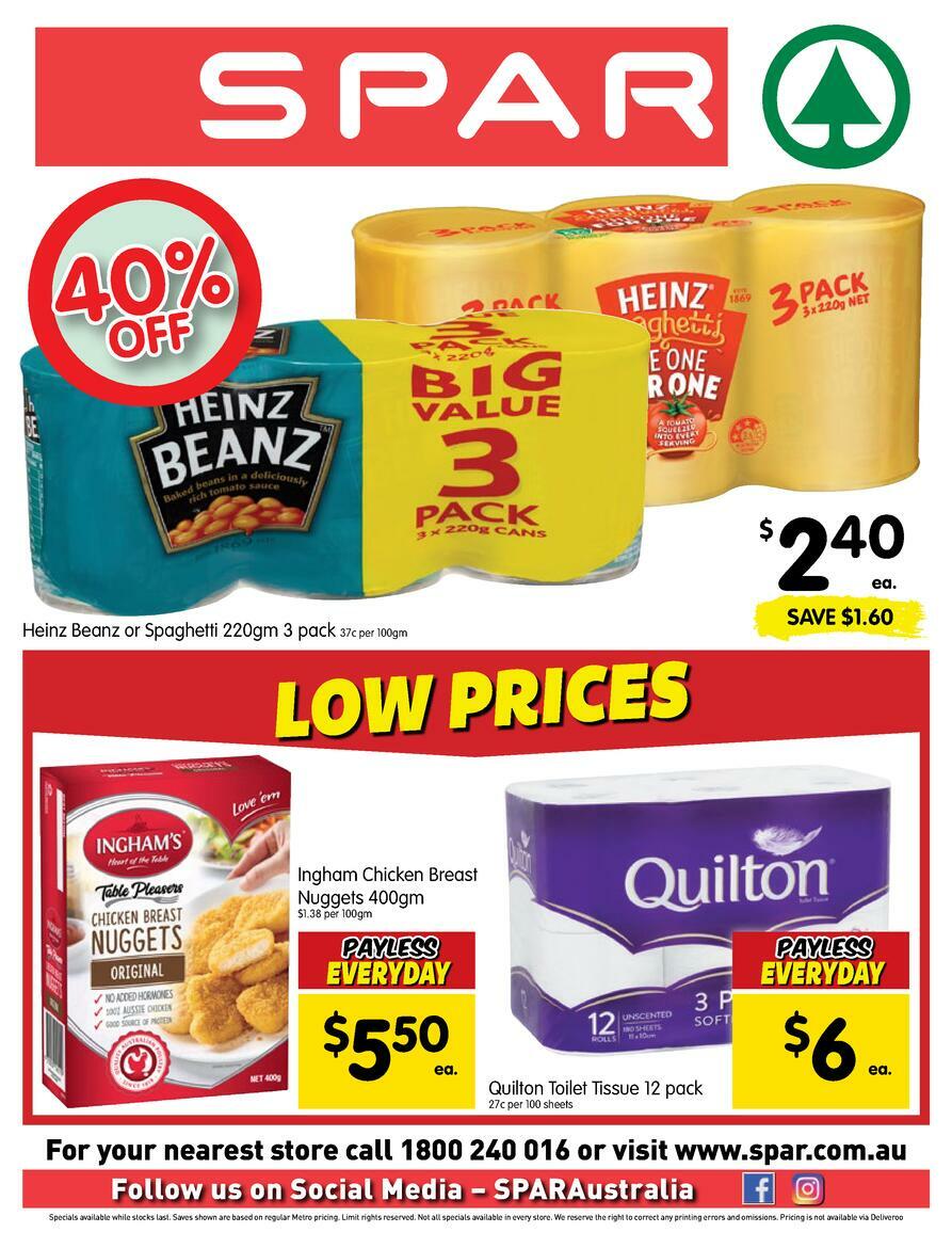 Spar Catalogues from 13 October
