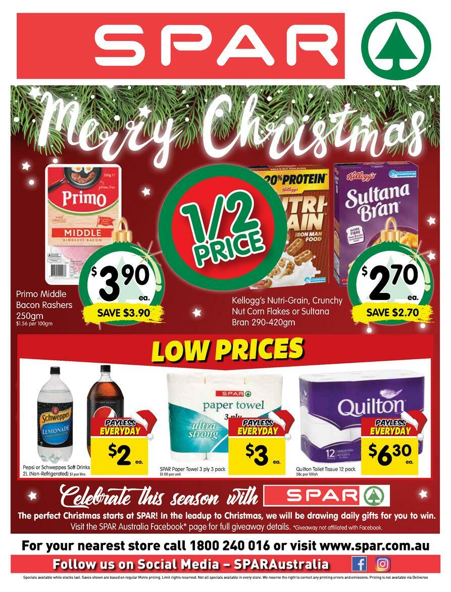 Spar Catalogues from 1 December