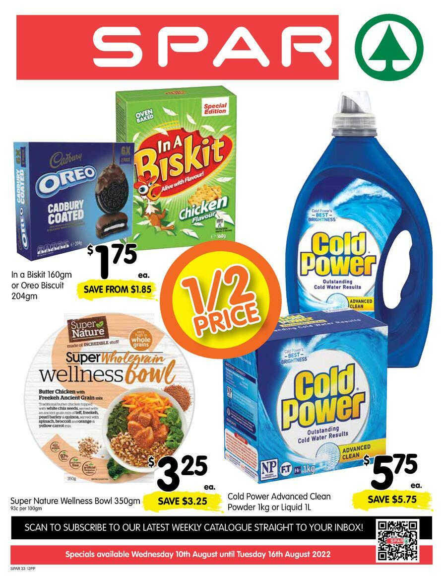 Spar Catalogues from 10 August