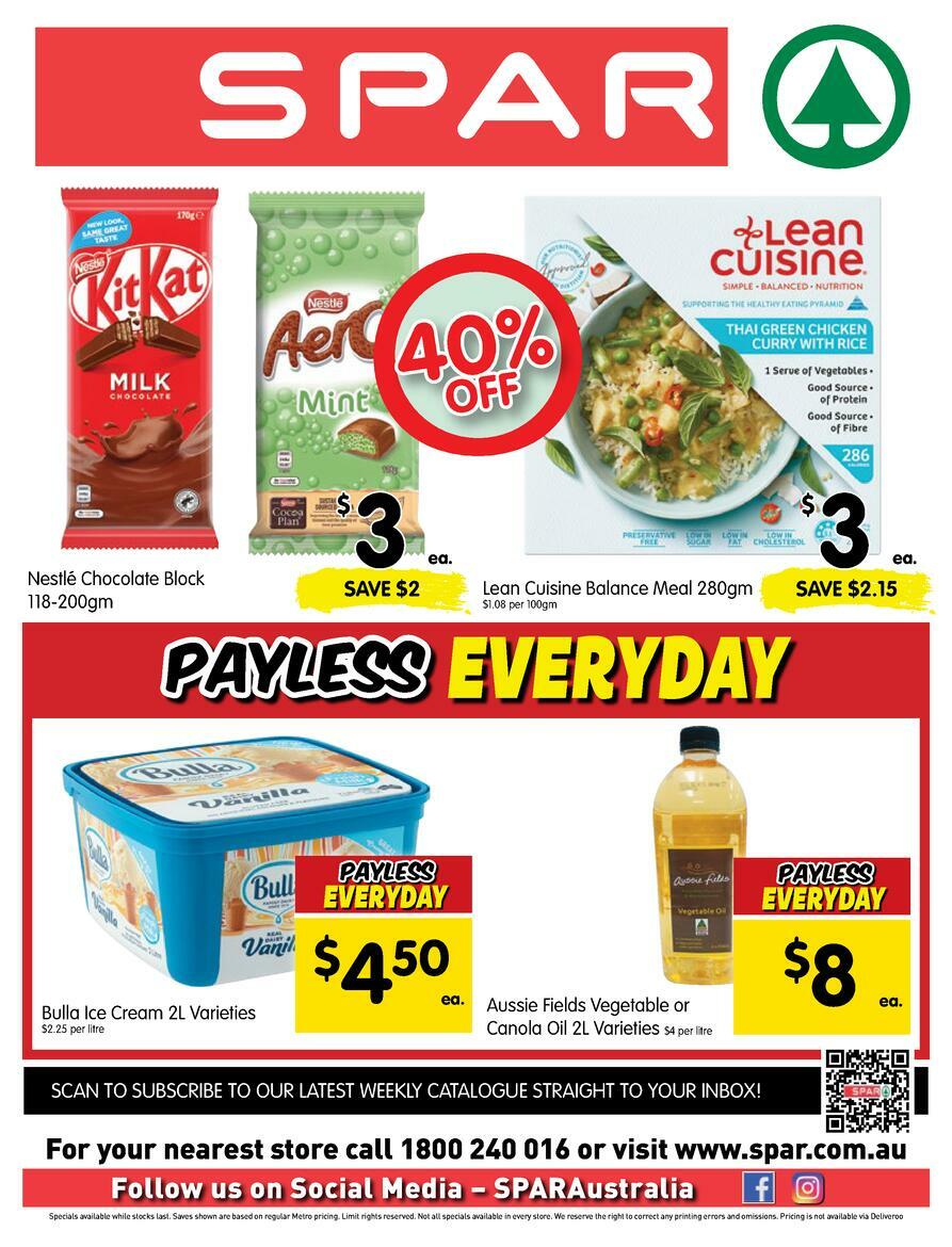 Spar Catalogues from 24 August