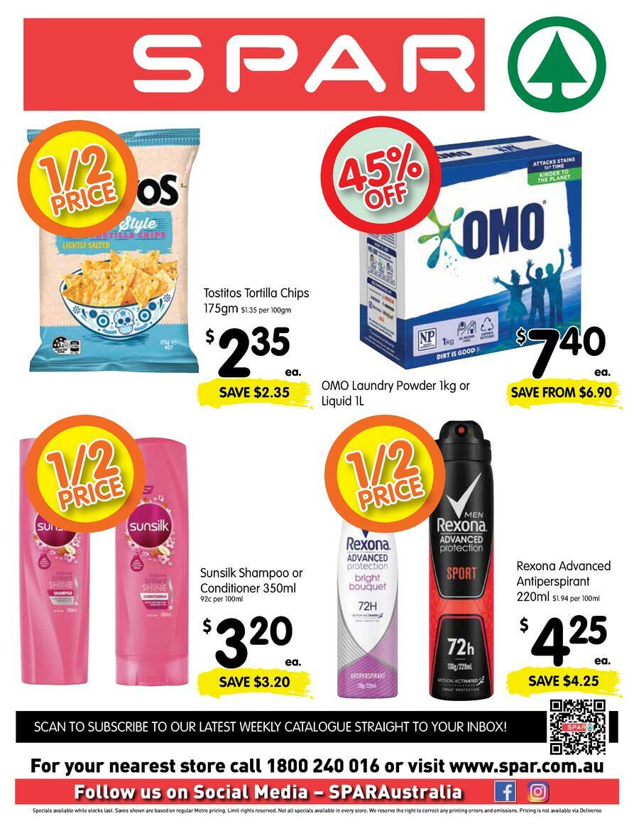 Spar Catalogues from 31 August