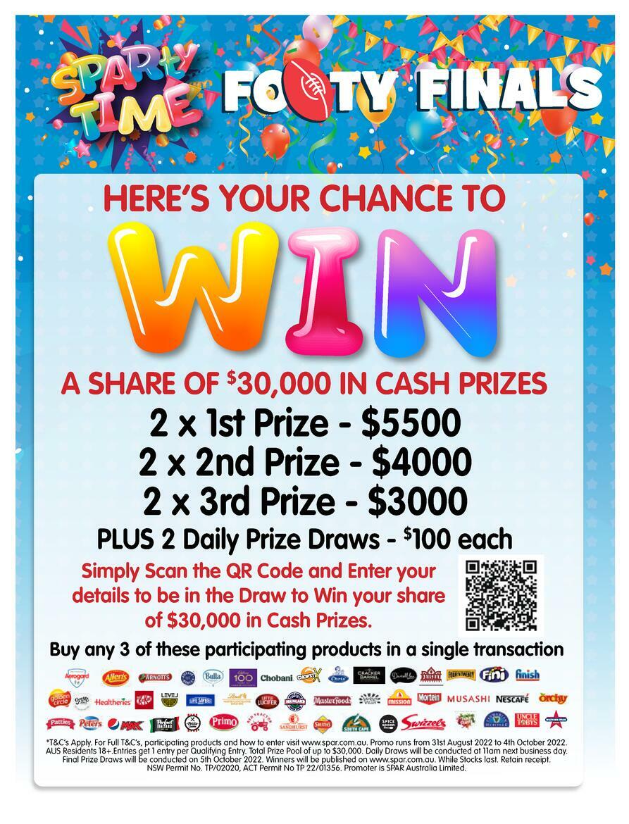 Spar Catalogues from 21 September