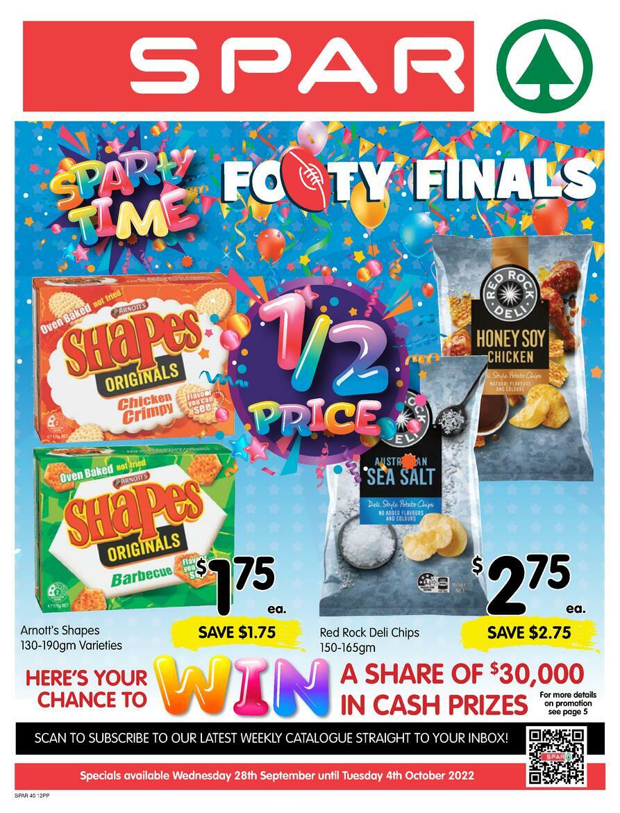 Spar Catalogues from 28 September