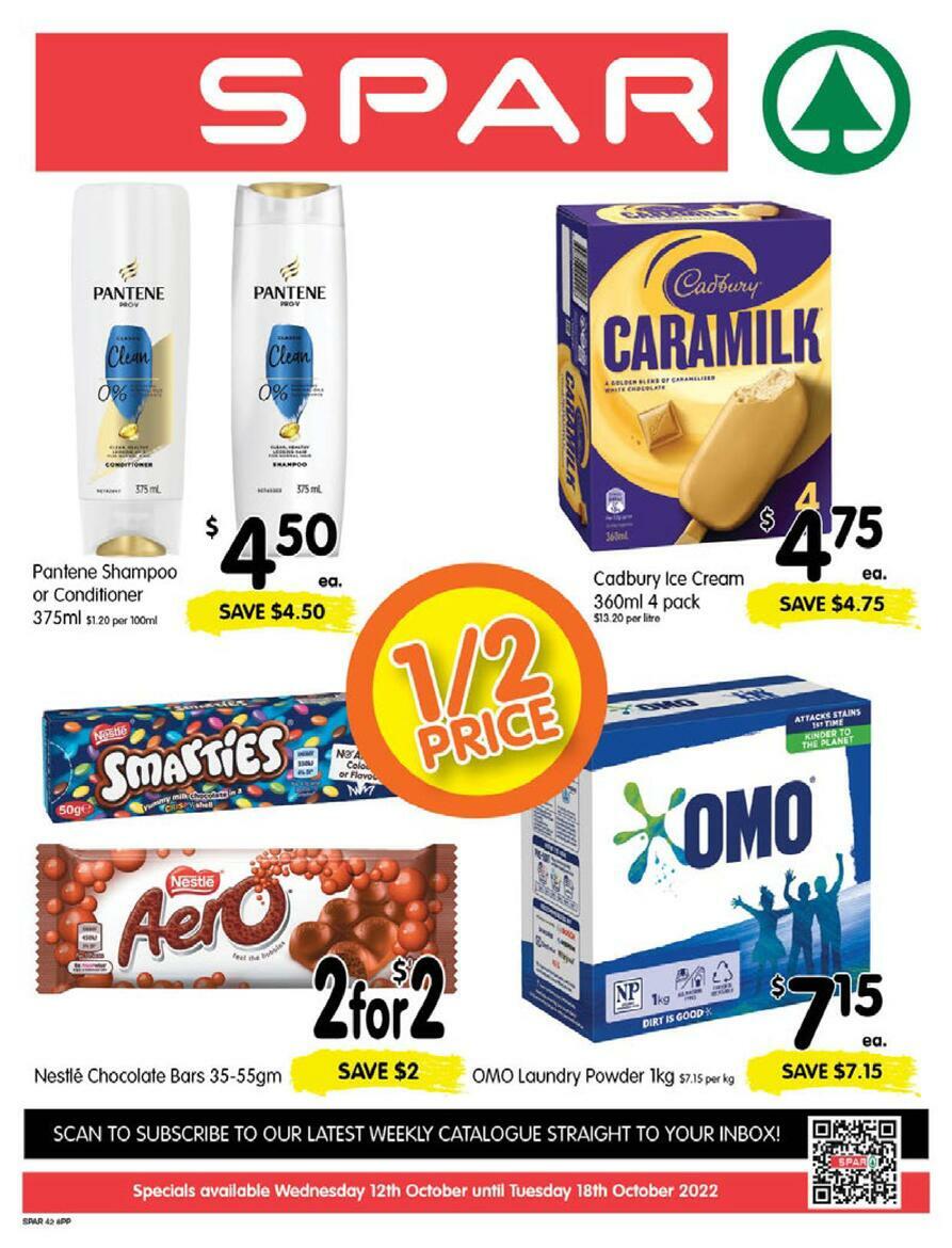 Spar Catalogues from 12 October
