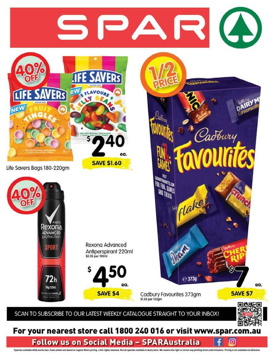 Spar Catalogues from 12 October