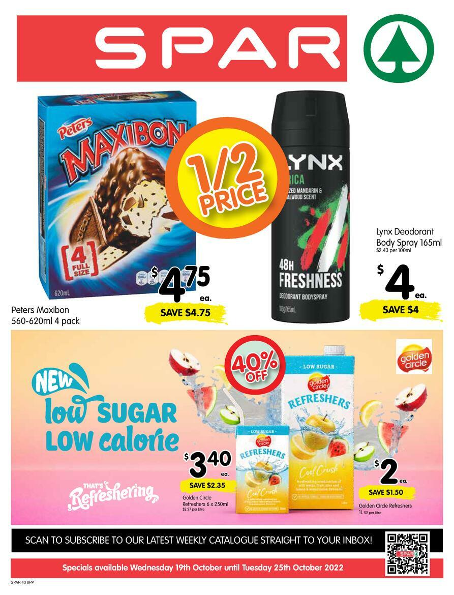 Spar Catalogues from 19 October