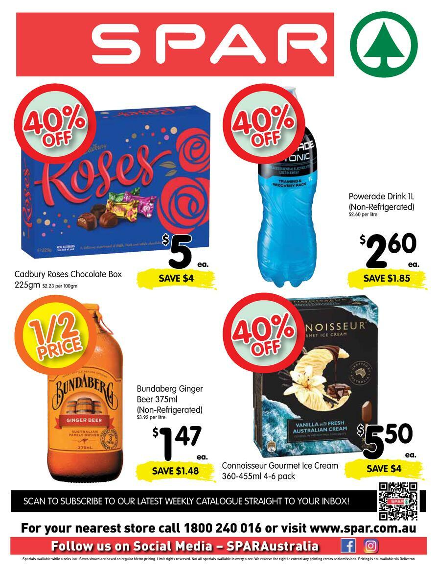 Spar Catalogues from 2 November