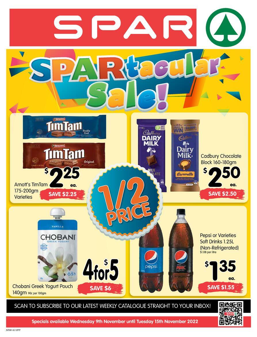 Spar Catalogues from 9 November