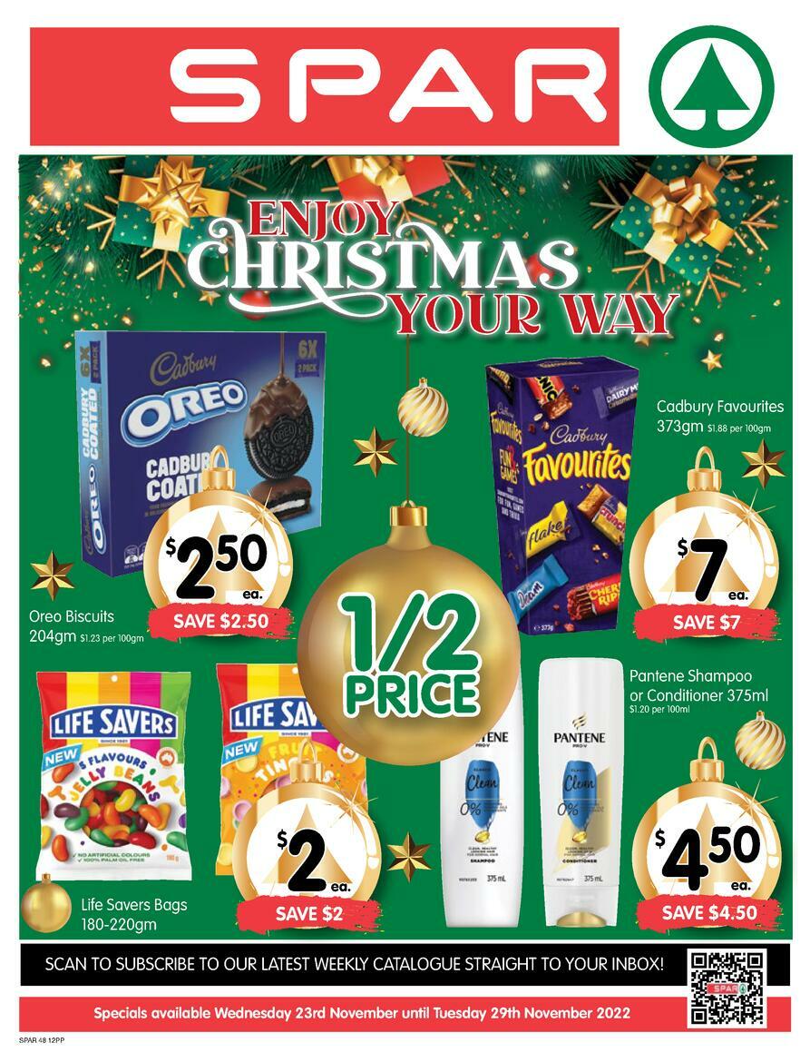 Spar Catalogues from 23 November