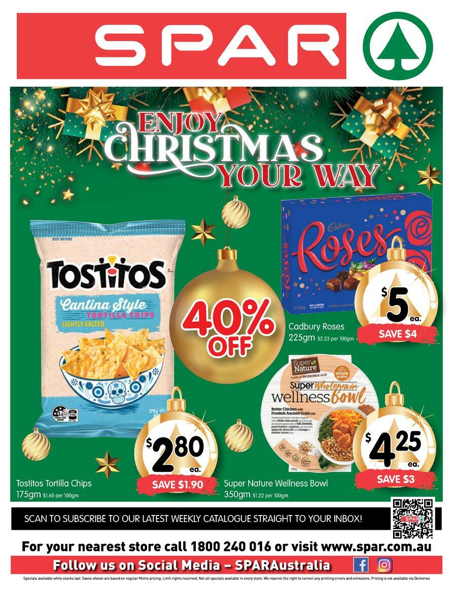 Spar Catalogues from 23 November