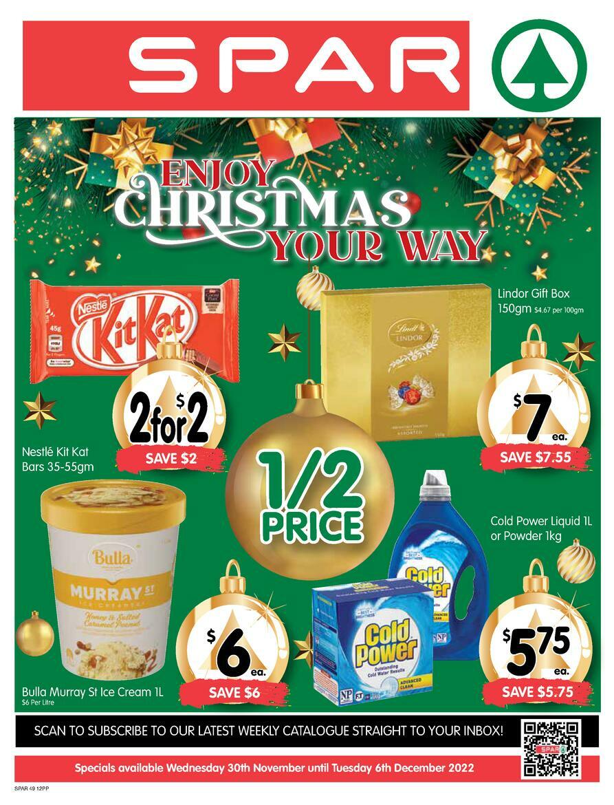 Spar Catalogues from 30 November