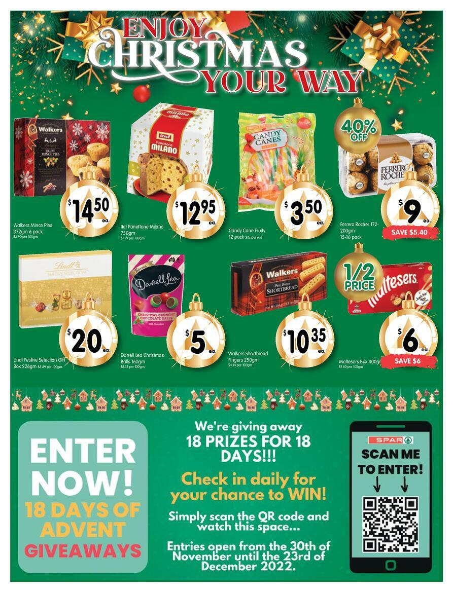 Spar Catalogues from 14 December