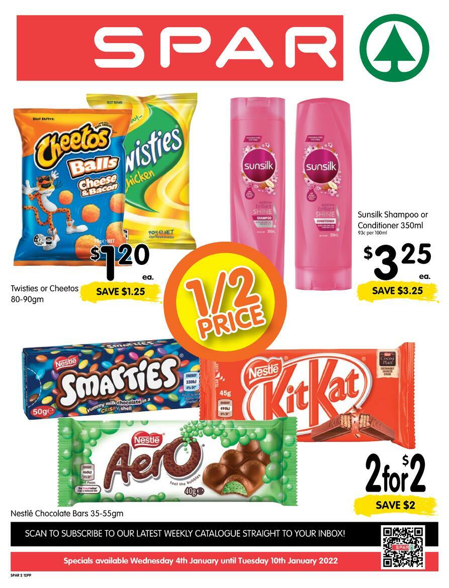 Spar Catalogues from 4 January