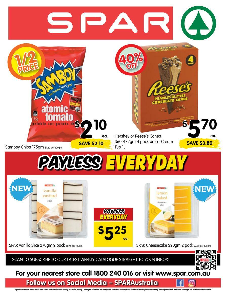 Spar Catalogues from 4 January