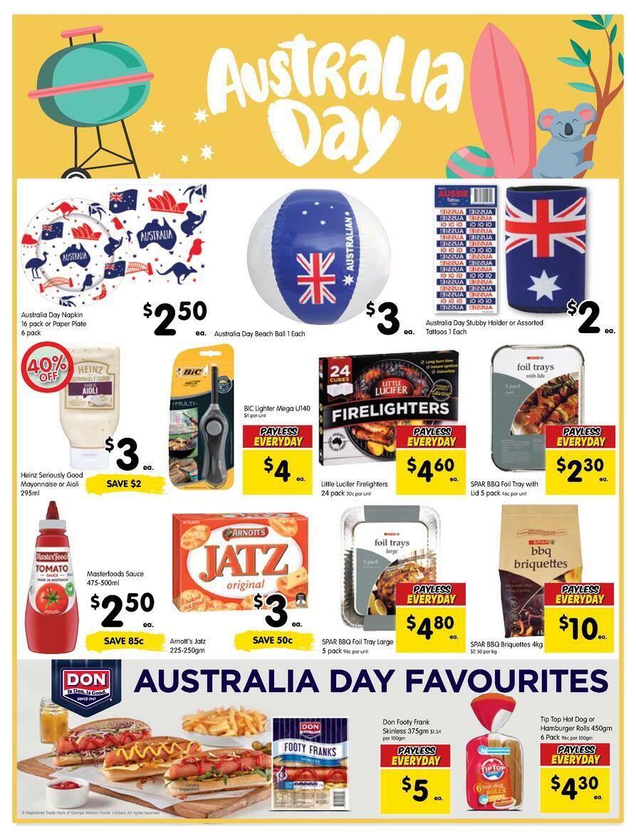 Spar Catalogues from 18 January
