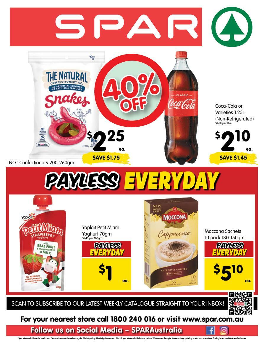 Spar Catalogues from 1 March