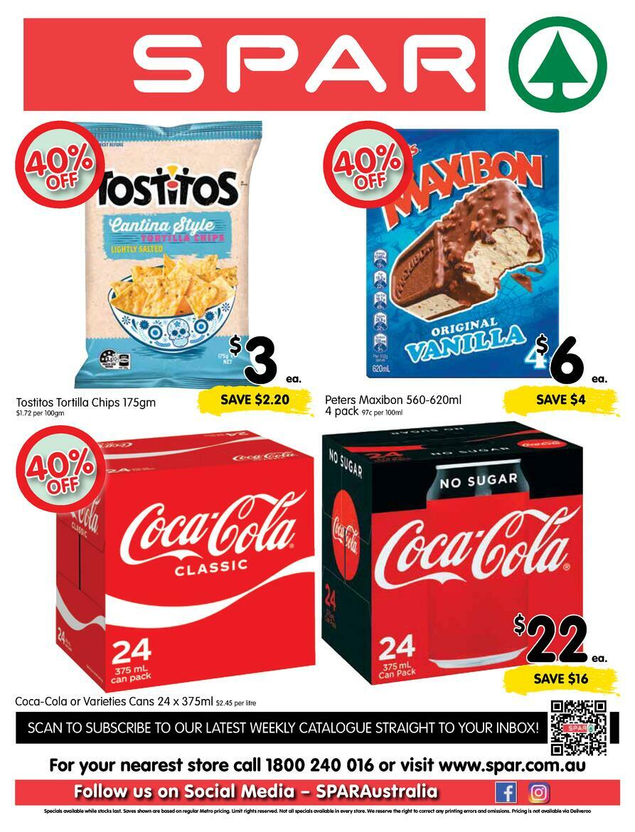 Spar Catalogues from 15 March