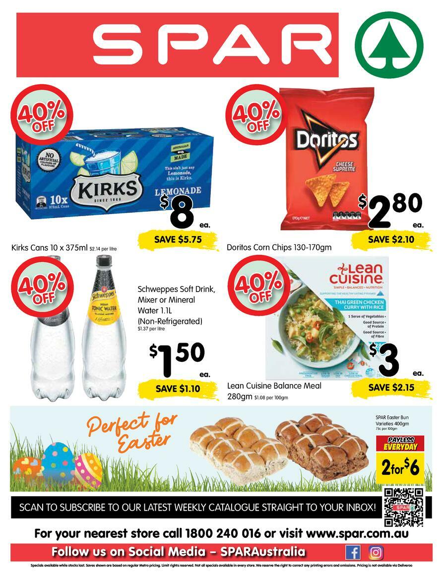 Spar Catalogues from 22 March