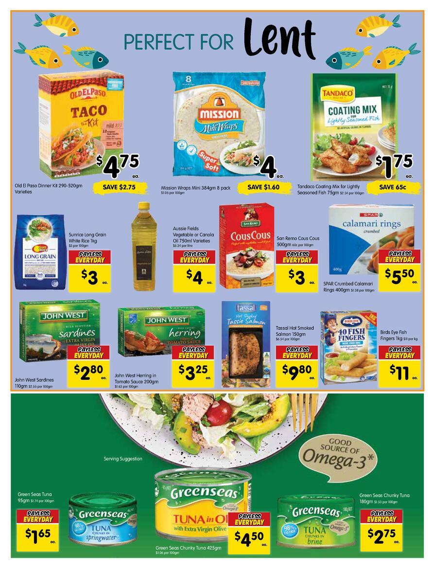 Spar Catalogues from 22 March
